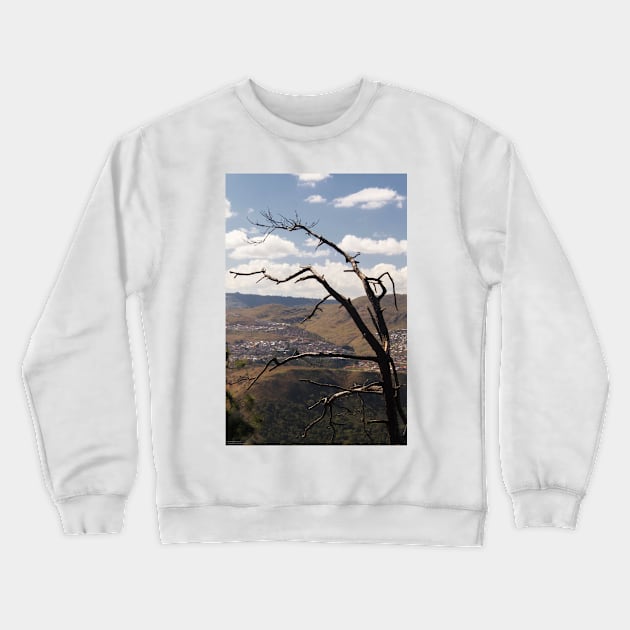 City Views From The Top - 3 © Crewneck Sweatshirt by PrinceJohn